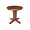 International Concepts 30 in. Solid Wood Round Top Pedestal Dining Table with 2 Chairs in Distressed Oak/Black K42-30RT-23-C46-61-2 - alternate 3